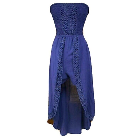 No Boundaries Strapless Romper - Picture 1 of 4